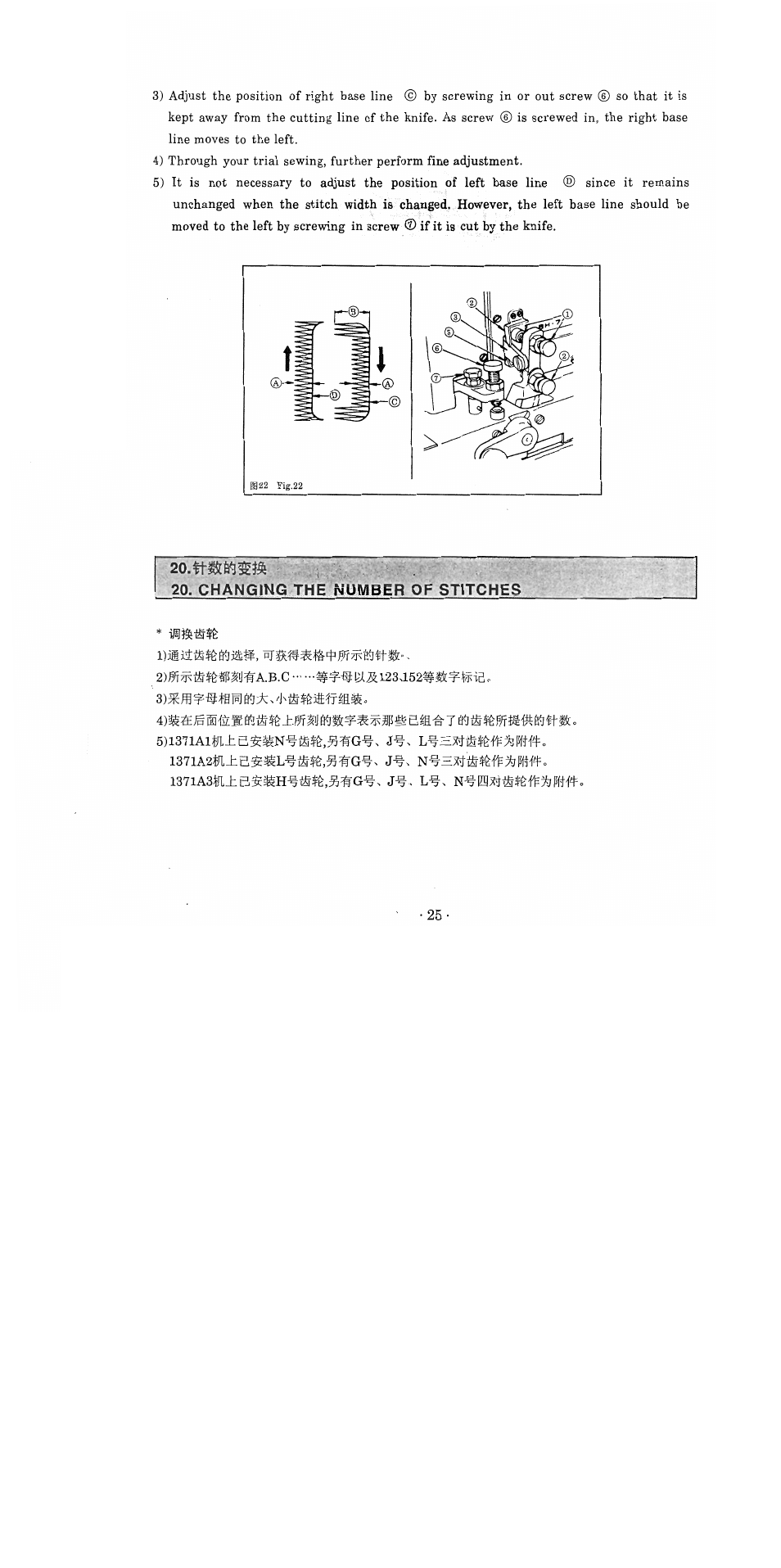 SINGER 1371A2 User Manual | Page 28 / 86