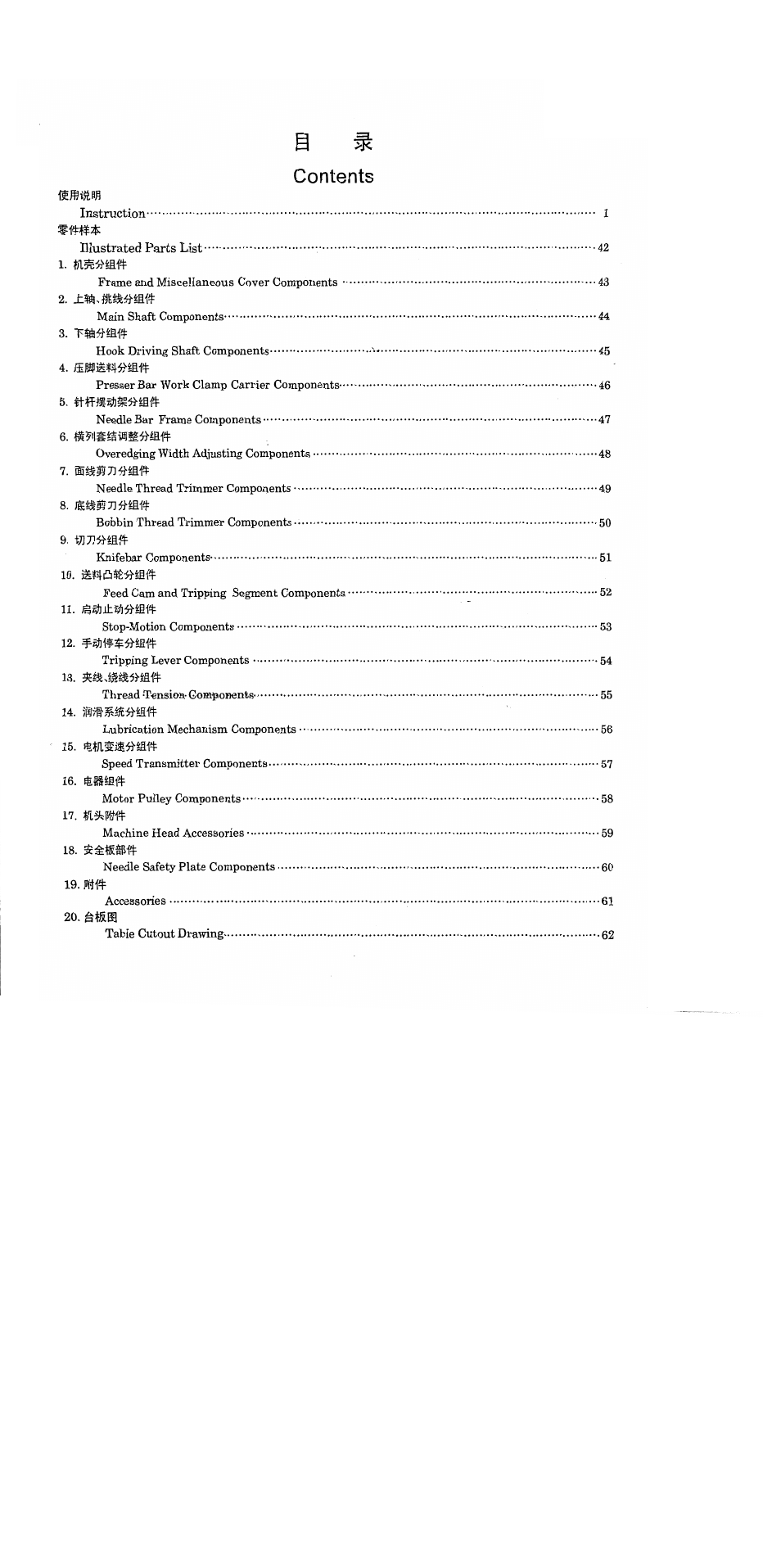 SINGER 1371A2 User Manual | Page 3 / 86