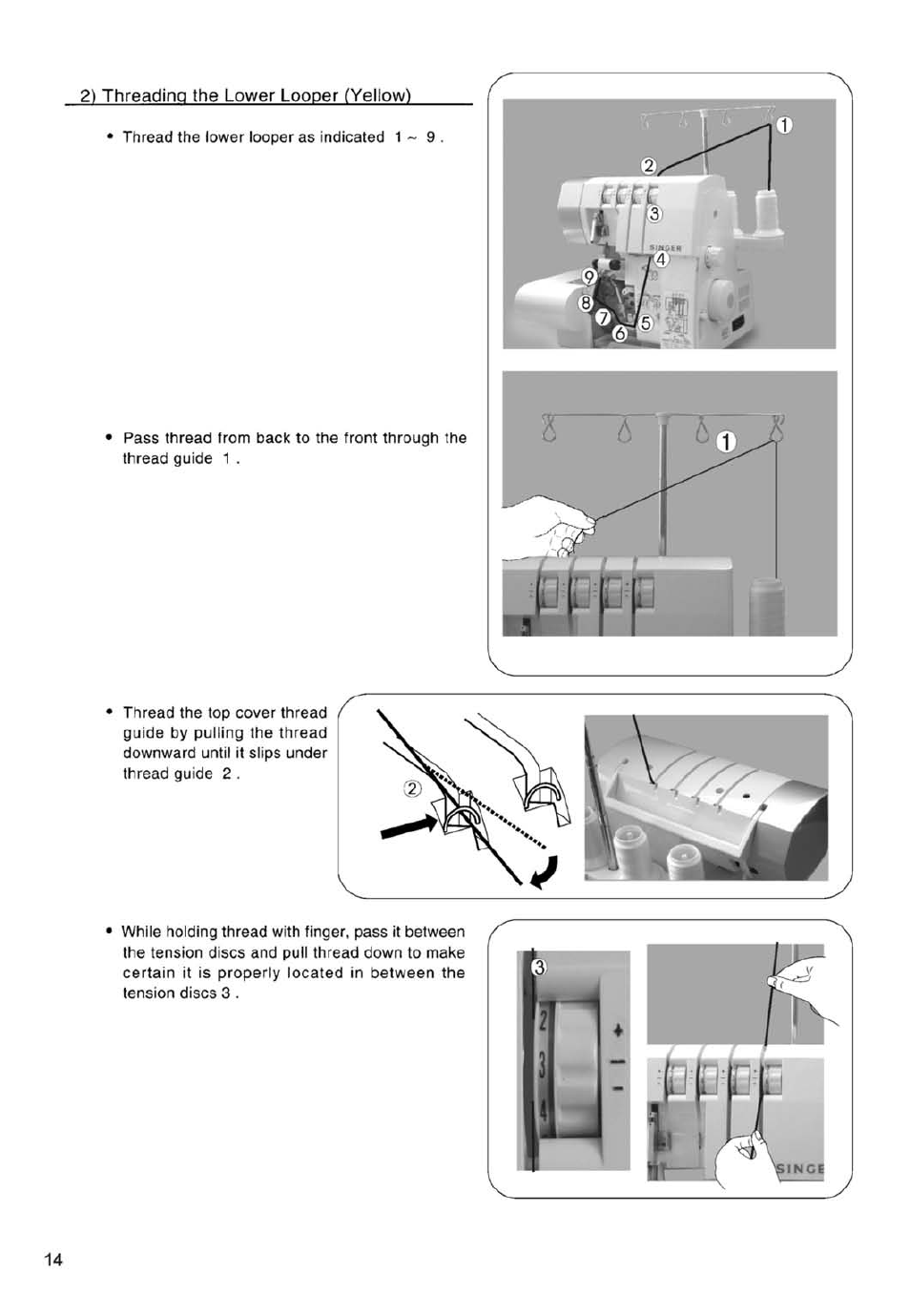 SINGER 14SH754/14CG754 User Manual | Page 15 / 53