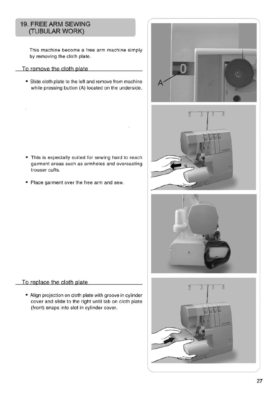 SINGER 14SH754/14CG754 User Manual | Page 28 / 53