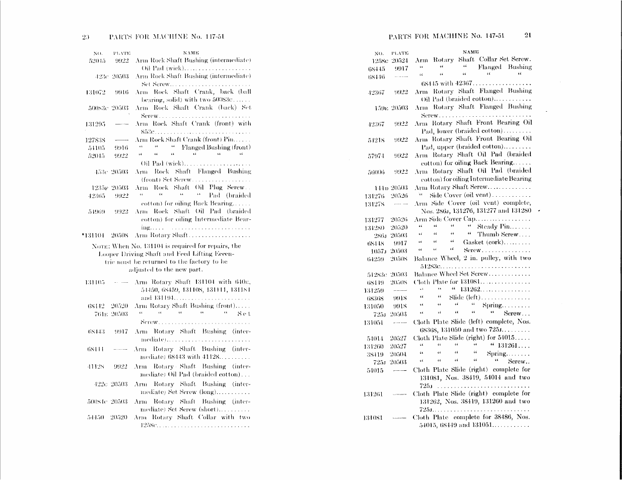 SINGER 147-51 User Manual | Page 10 / 39