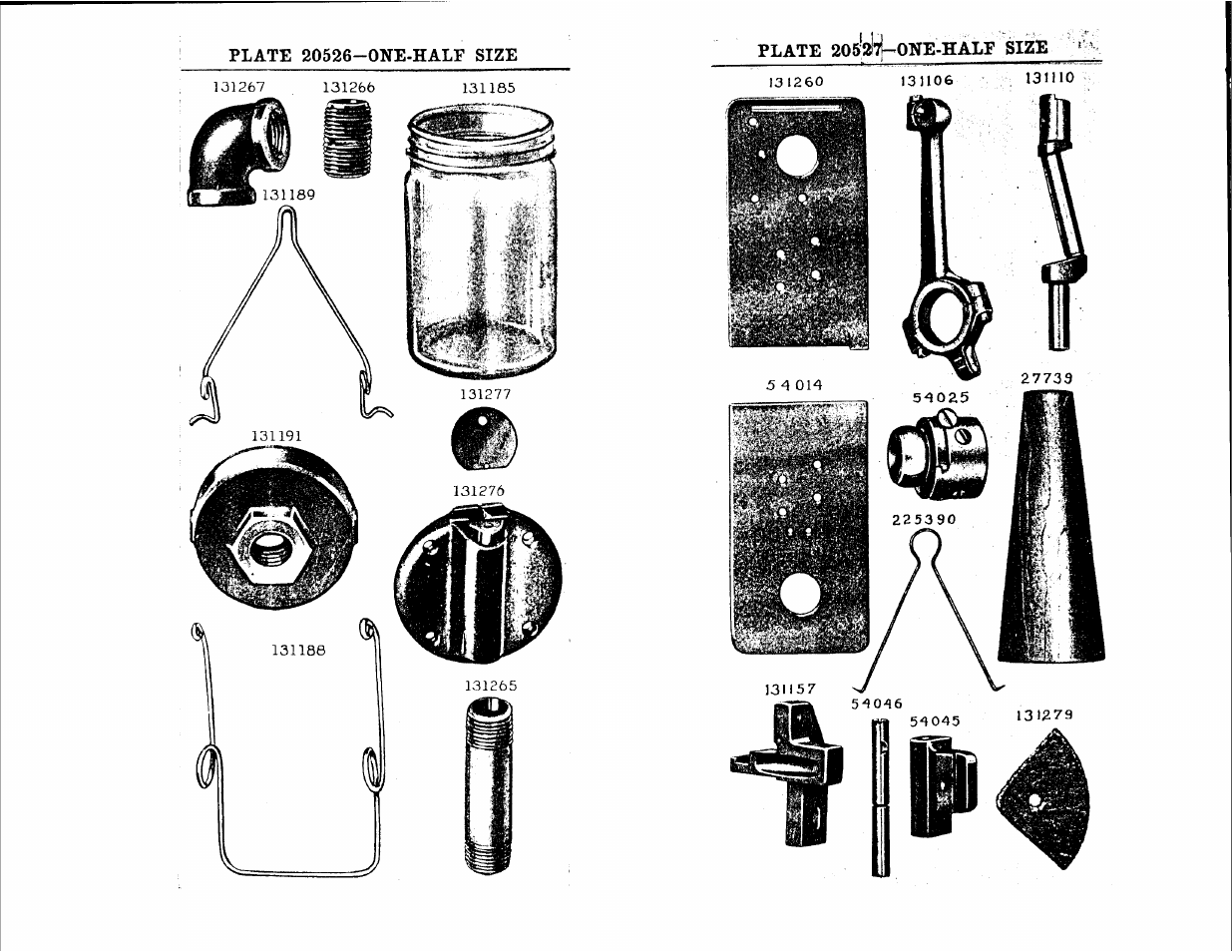 Plate 205y7t-one-half size | SINGER 147-51 User Manual | Page 38 / 39