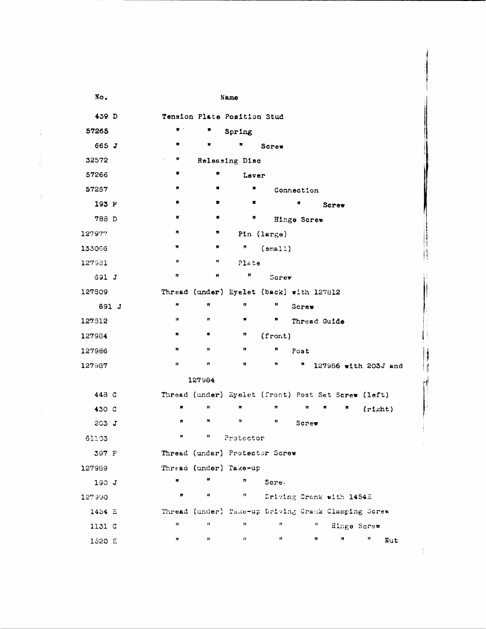 SINGER 109-520 User Manual | Page 11 / 13