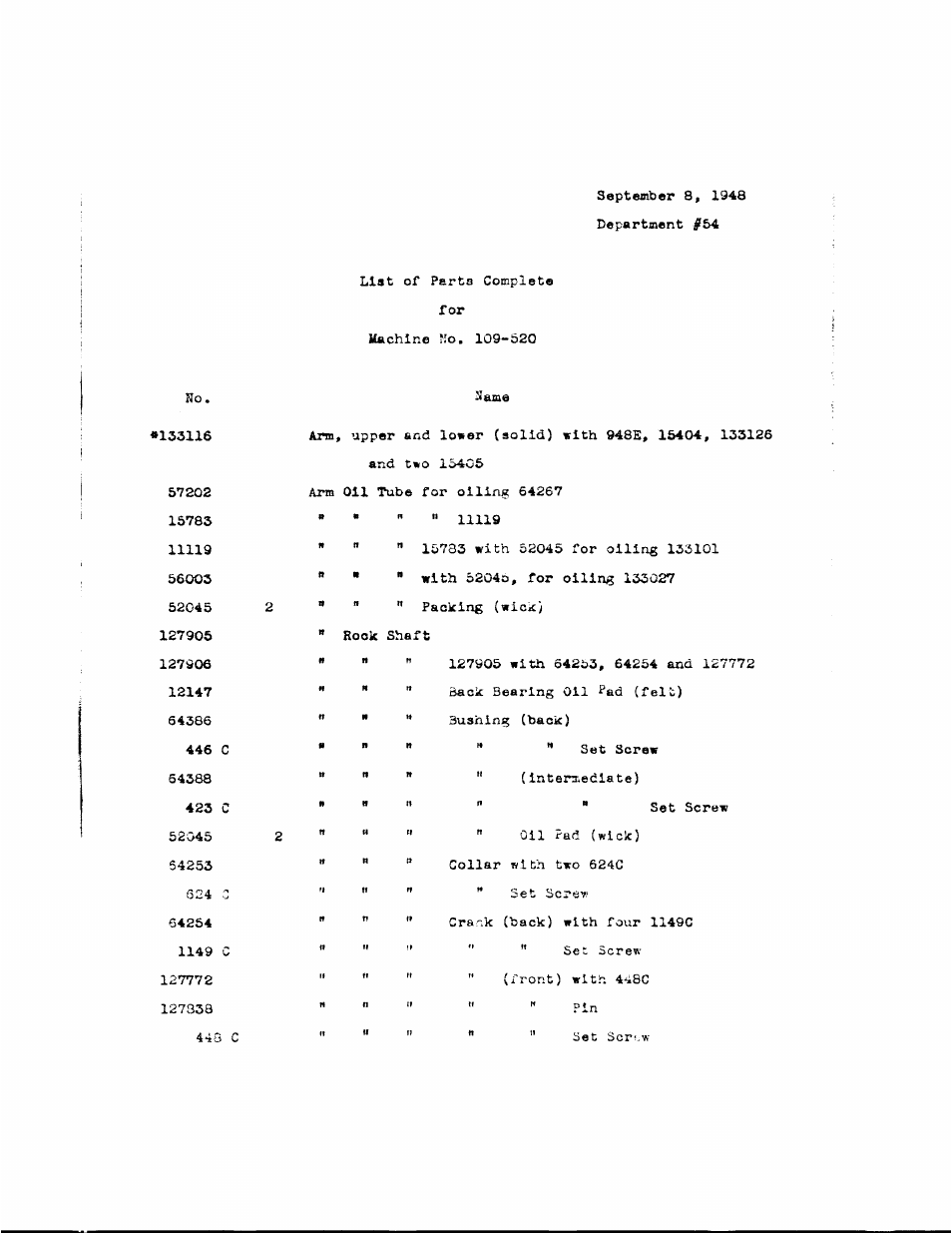 SINGER 109-520 User Manual | Page 2 / 13