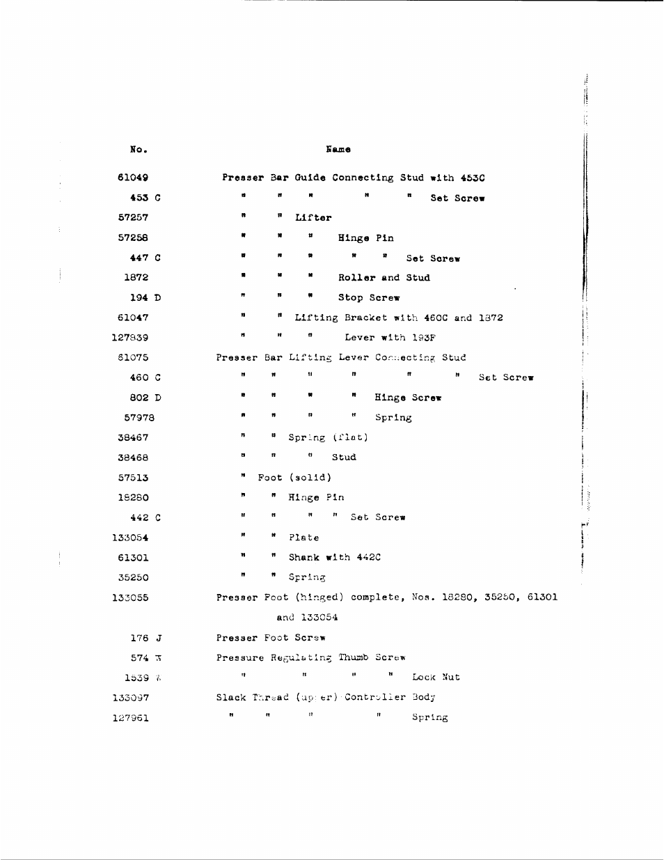 SINGER 109-520 User Manual | Page 9 / 13