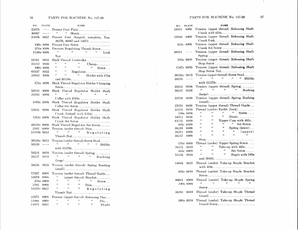 SINGER 147-29 User Manual | Page 8 / 53