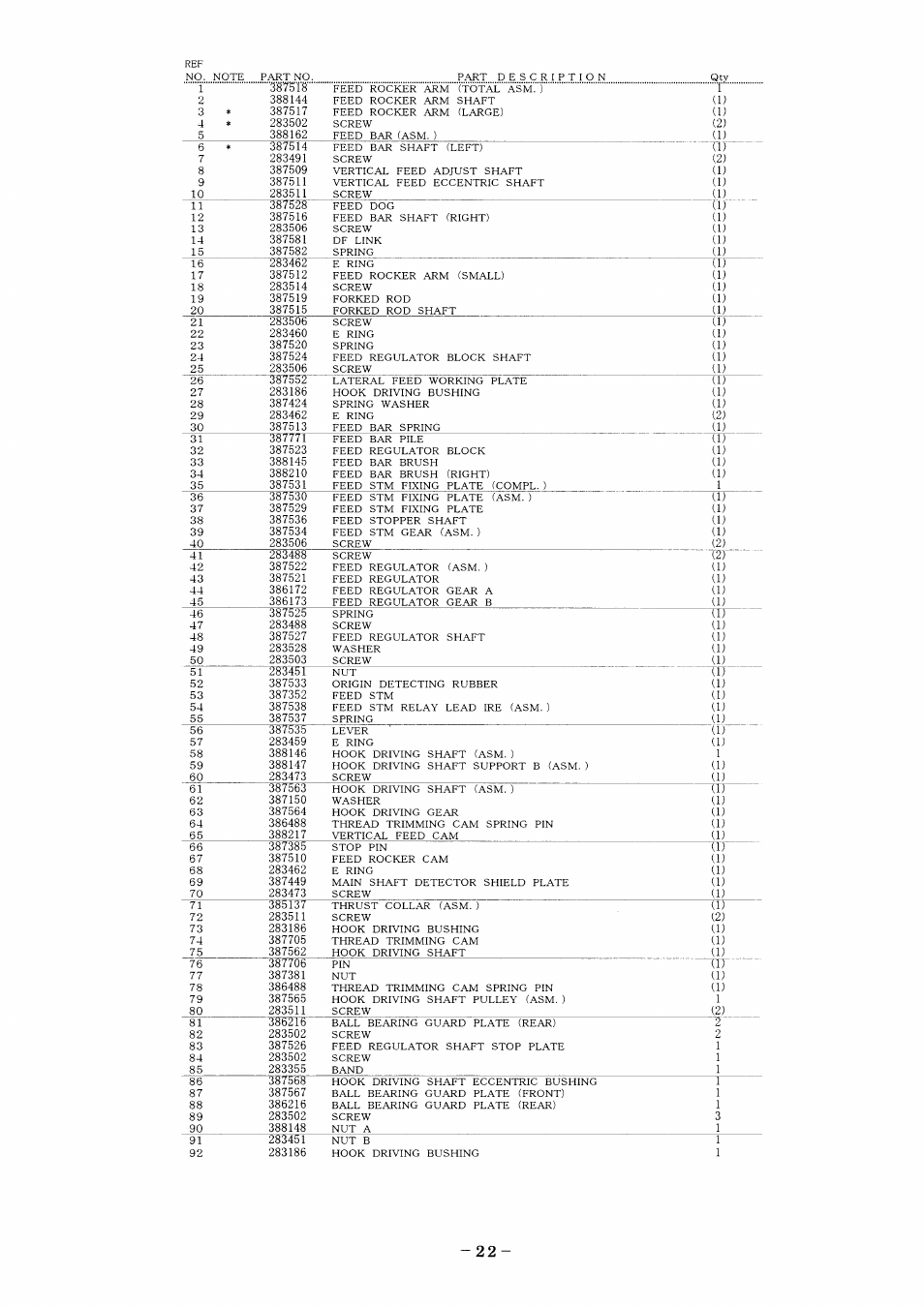 SINGER XL-6000 User Manual | Page 26 / 51