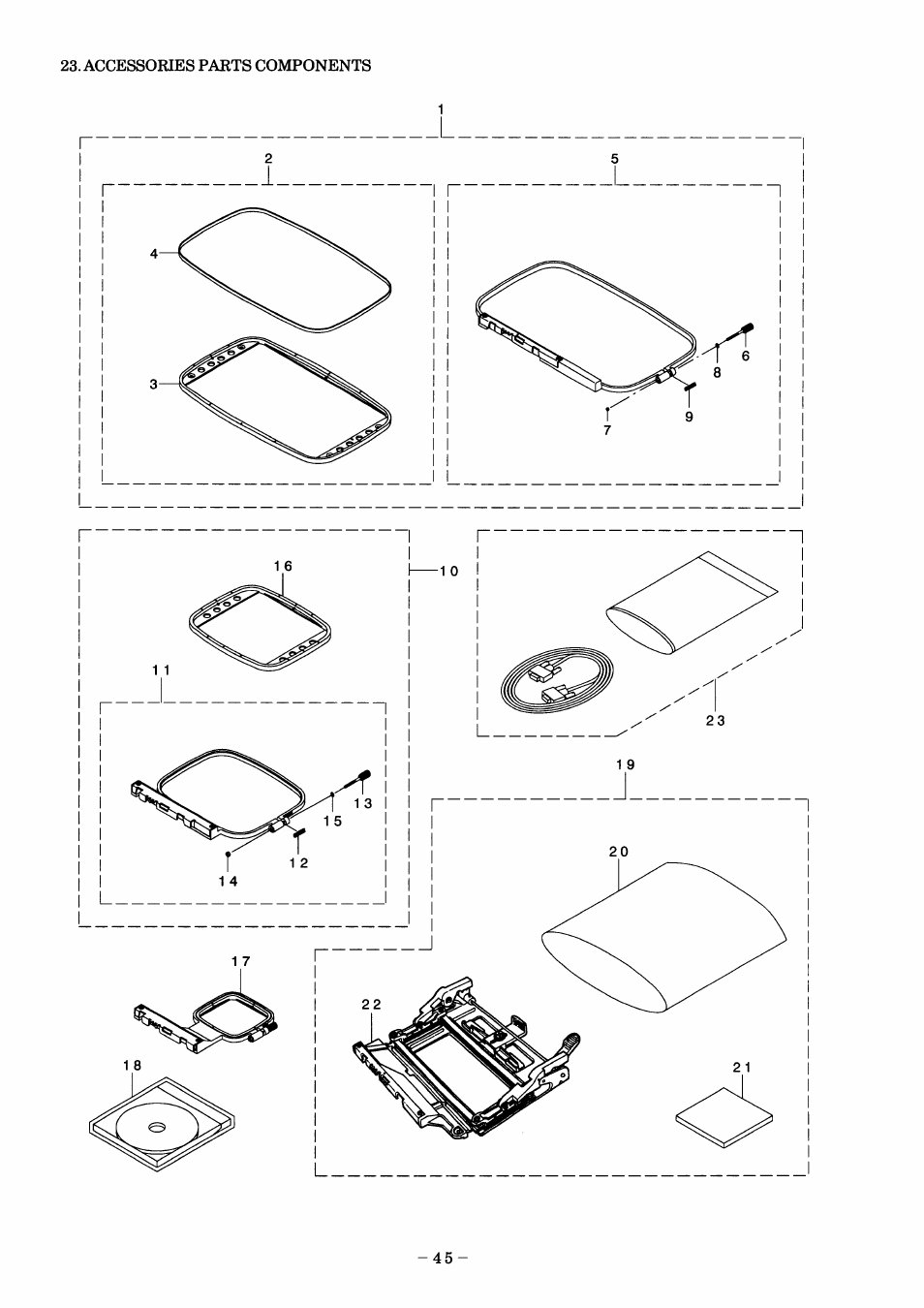 SINGER XL-6000 User Manual | Page 49 / 51