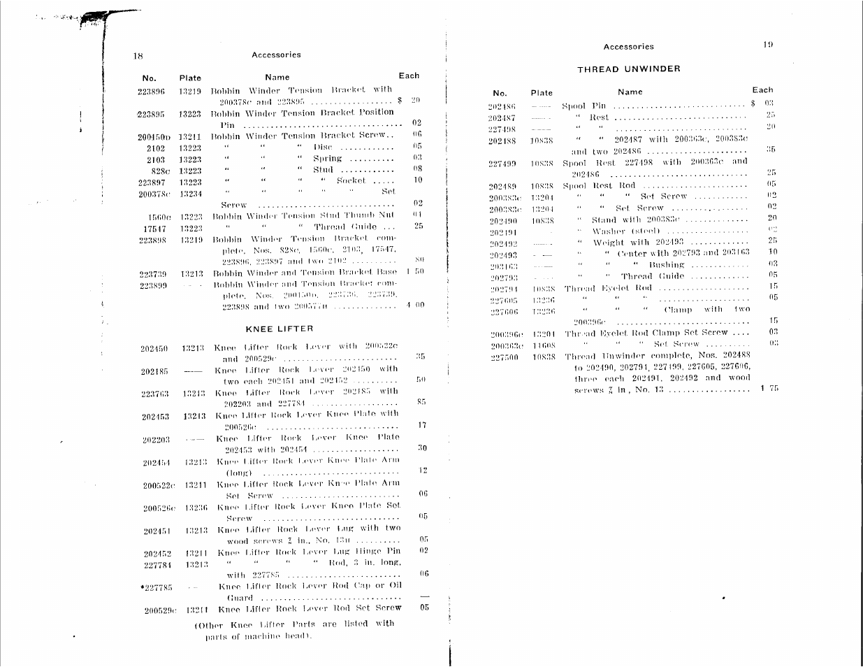 SINGER 112W110 User Manual | Page 8 / 34