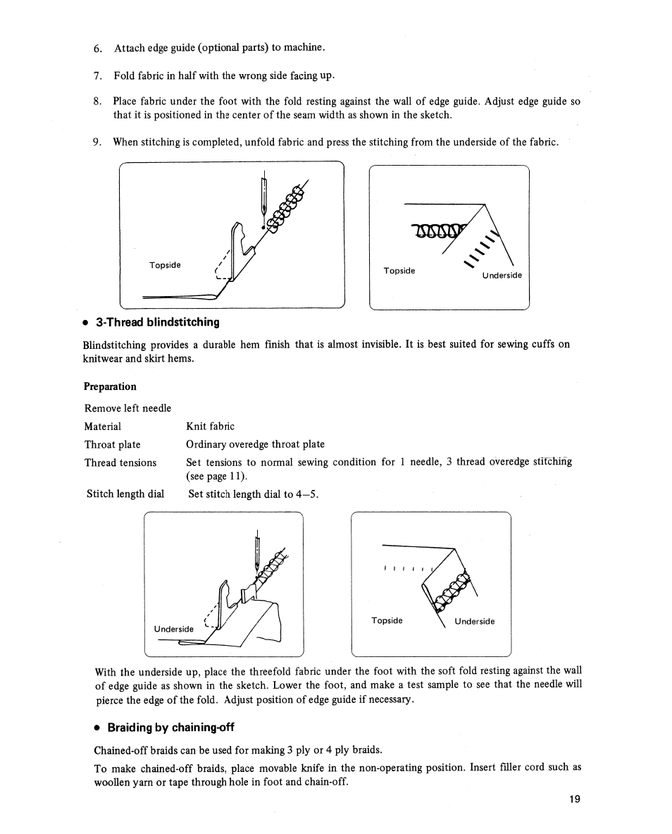 SINGER 14U 34B/234B User Manual | Page 23 / 31