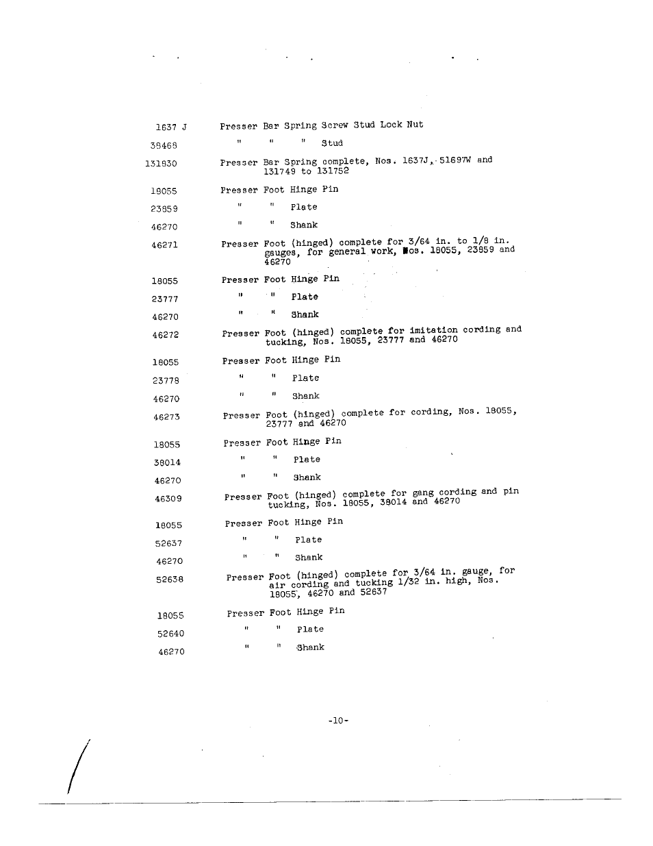 SINGER 147-114 User Manual | Page 12 / 15