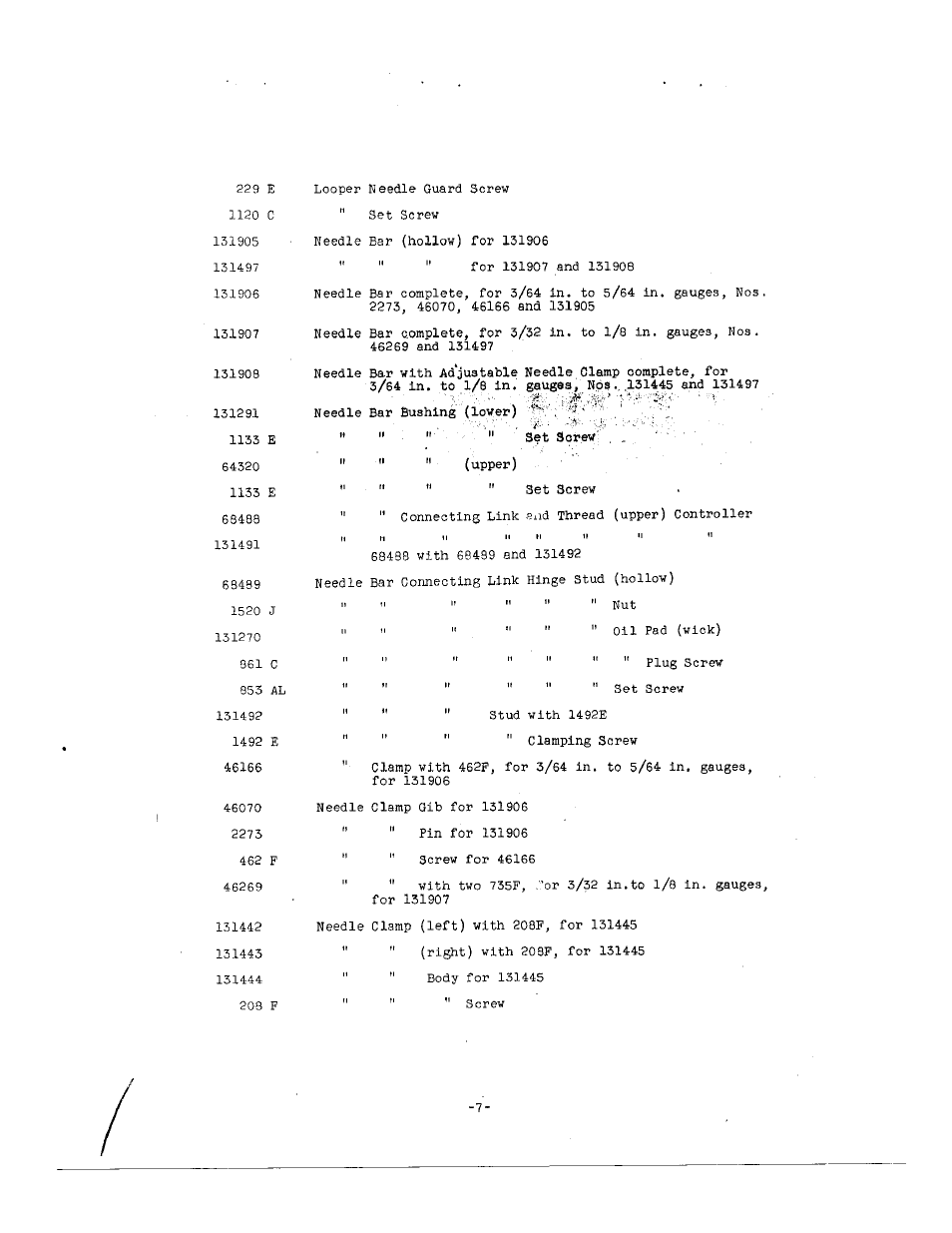 3^t screw | SINGER 147-114 User Manual | Page 9 / 15