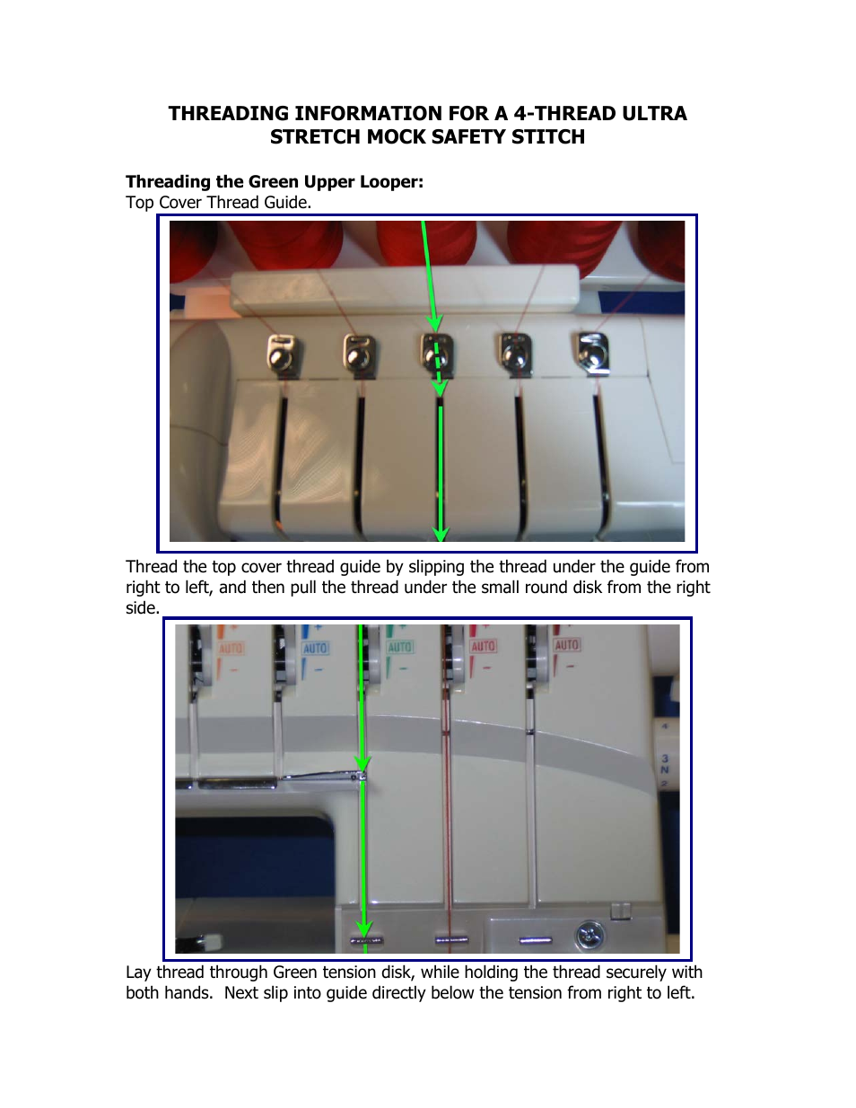 Thread ultra stretch mock safety stitch | SINGER 14T957DC User Manual | Page 2 / 48