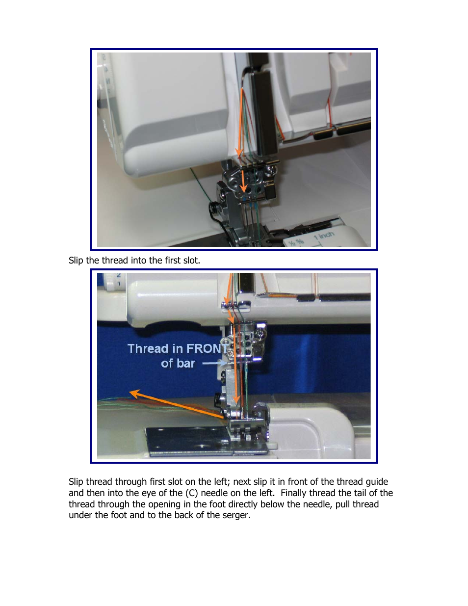 SINGER 14T957DC User Manual | Page 36 / 48