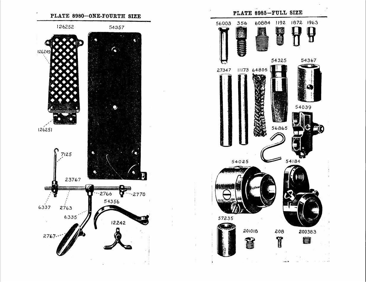 Plate 8985-full size | SINGER 147-36 User Manual | Page 24 / 32