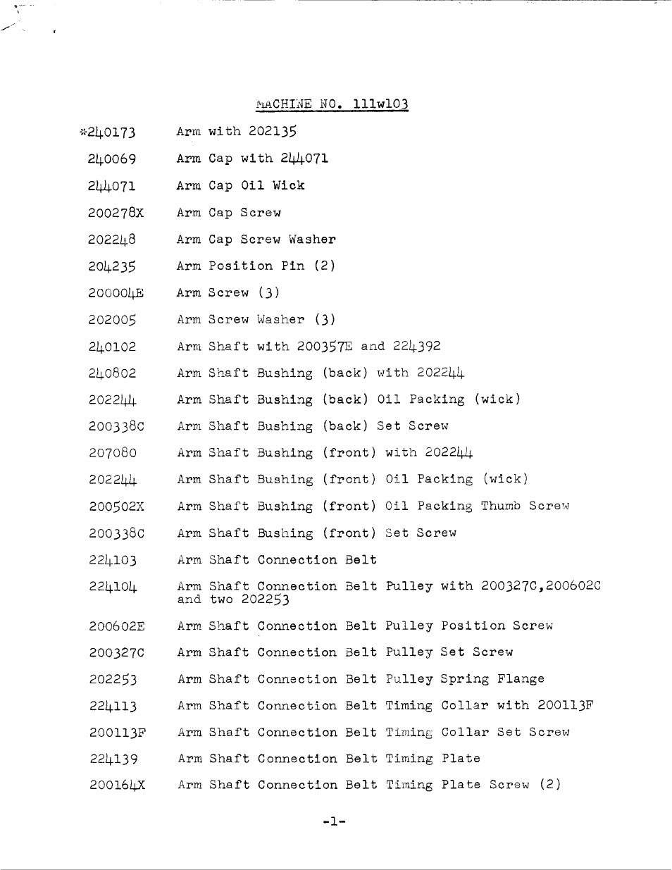 SINGER 111W103 User Manual | Page 3 / 15