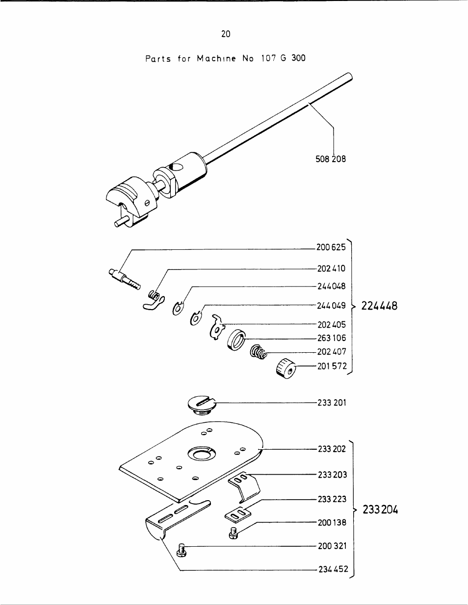 SINGER 107 302 User Manual | Page 22 / 26
