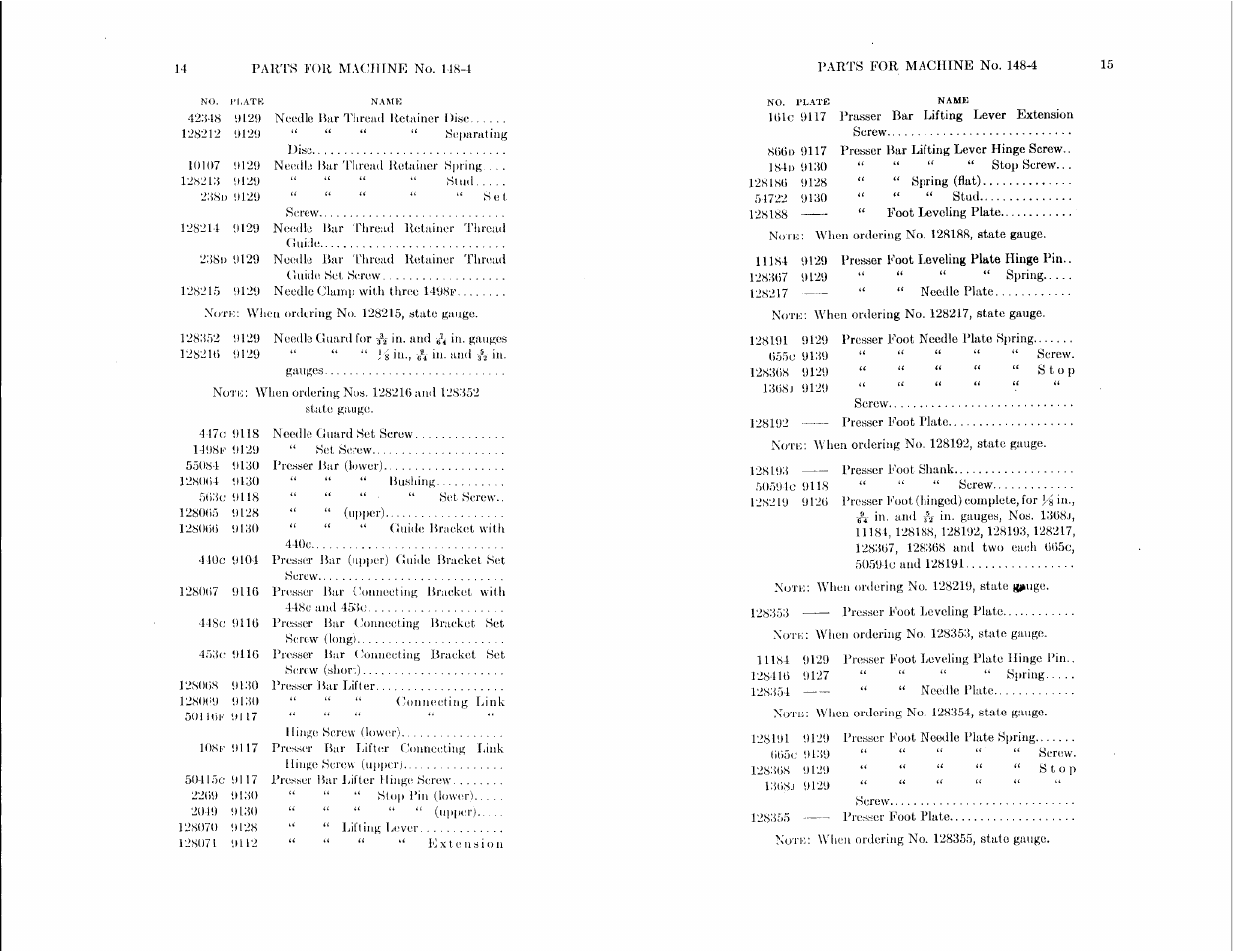 SINGER 148-4 User Manual | Page 7 / 51