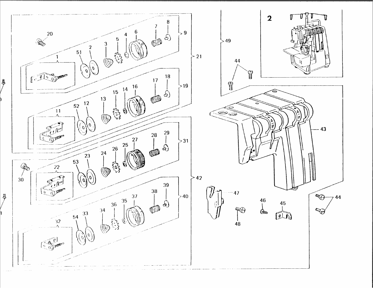 SINGER 14U234B User Manual | Page 5 / 21
