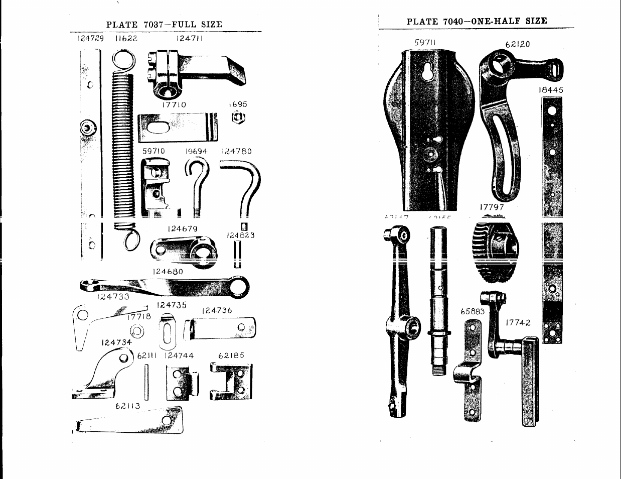 Plate 7037-full size | SINGER 114-27 User Manual | Page 22 / 36