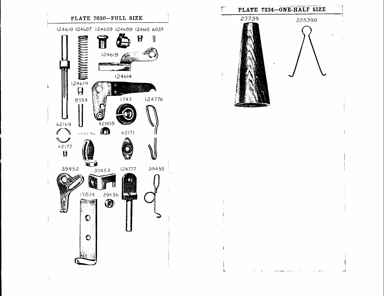 Plate 7050-full size | SINGER 114-27 User Manual | Page 25 / 36