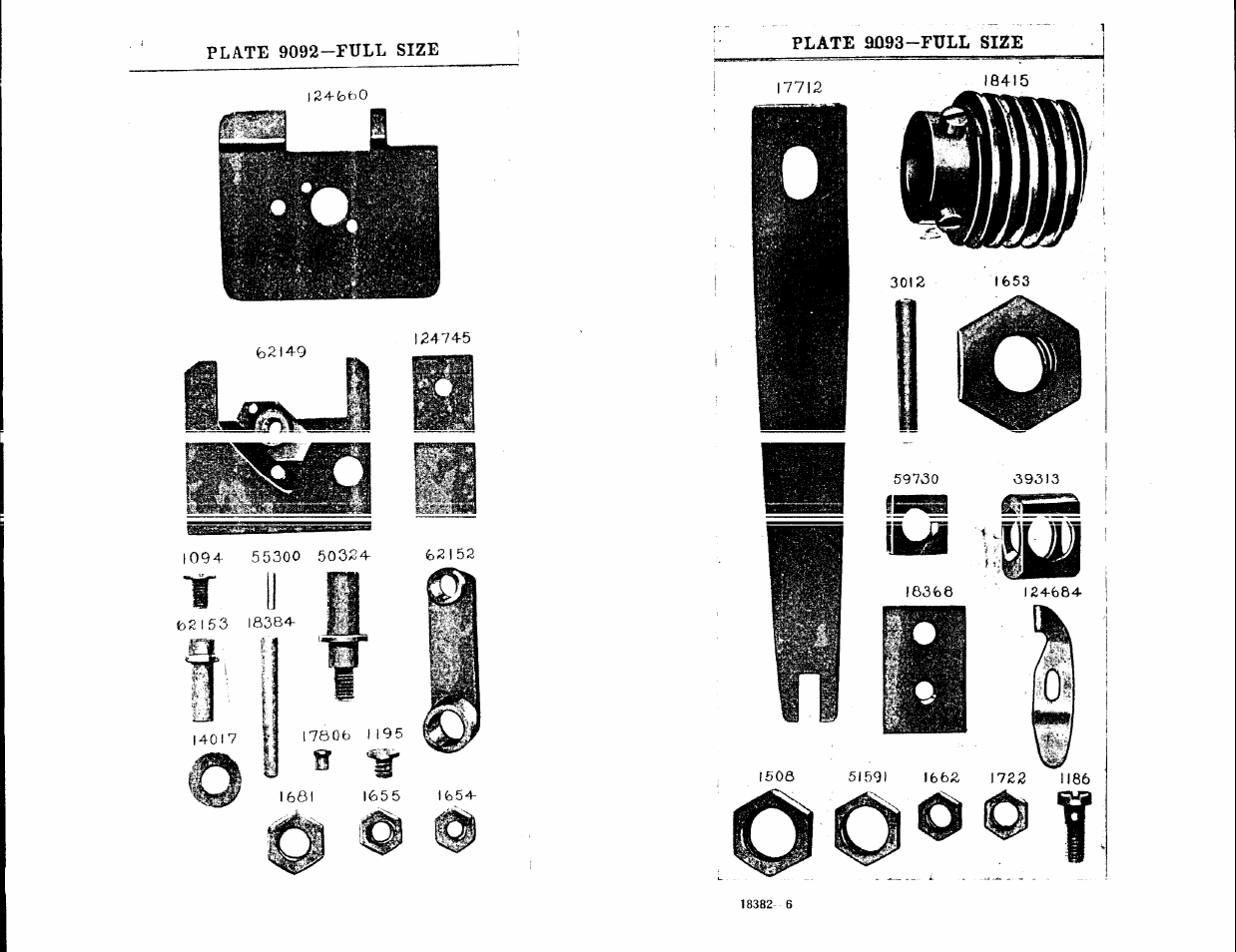 Plate 9092-full size | SINGER 114-27 User Manual | Page 31 / 36