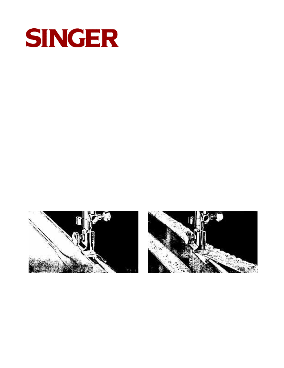 Hemming -- hemming and, Sewing on lace | SINGER 127-3 & 128-3 User Manual | Page 16 / 26