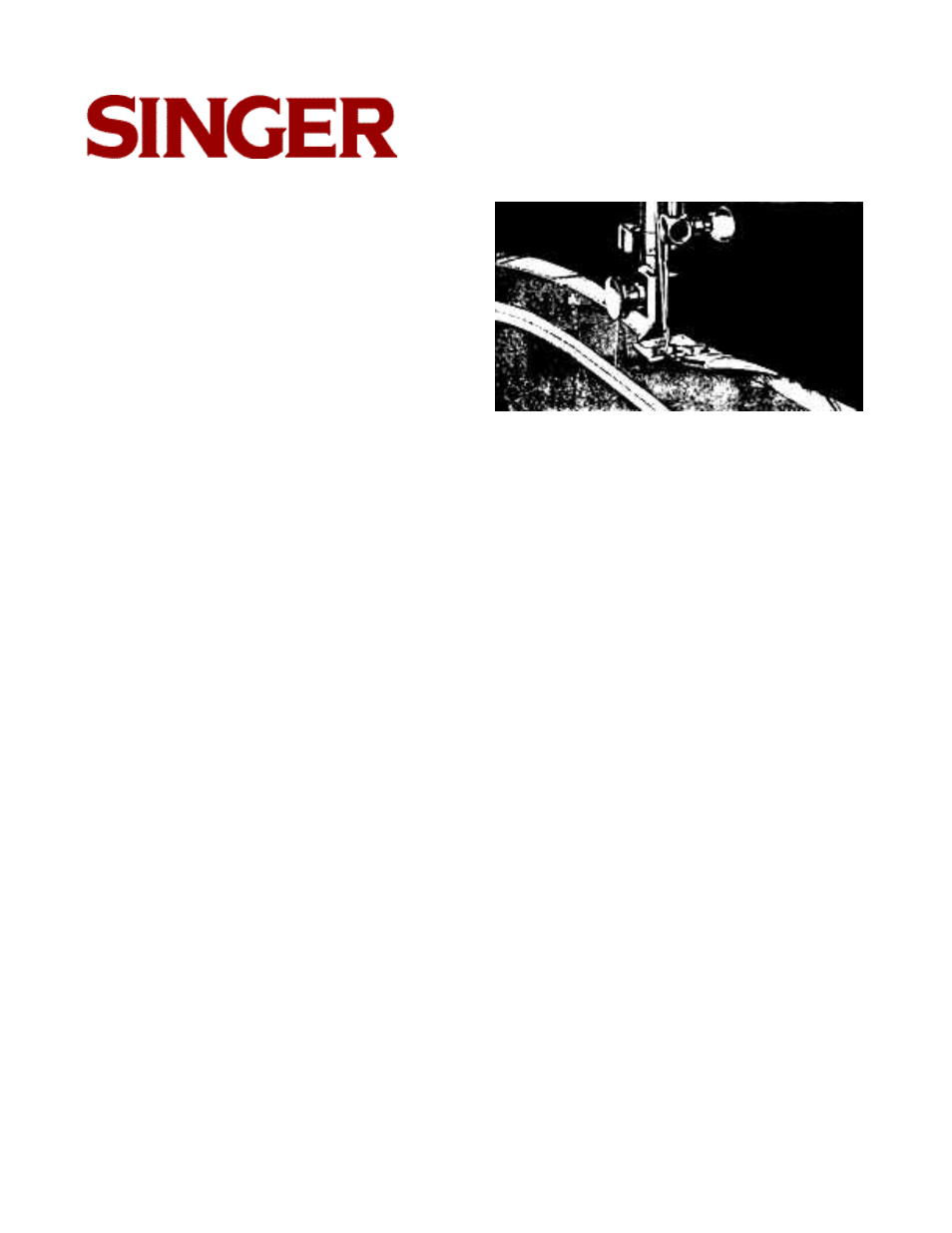 Binder -- binding | SINGER 127-3 & 128-3 User Manual | Page 19 / 26