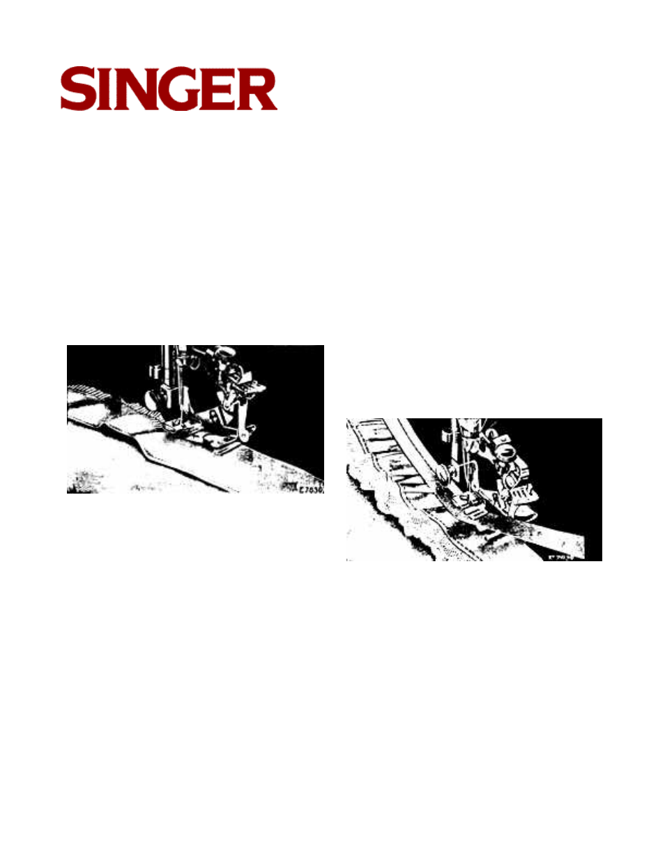 To make a ruffle and sew it, To a gament in one operation | SINGER 127-3 & 128-3 User Manual | Page 23 / 26