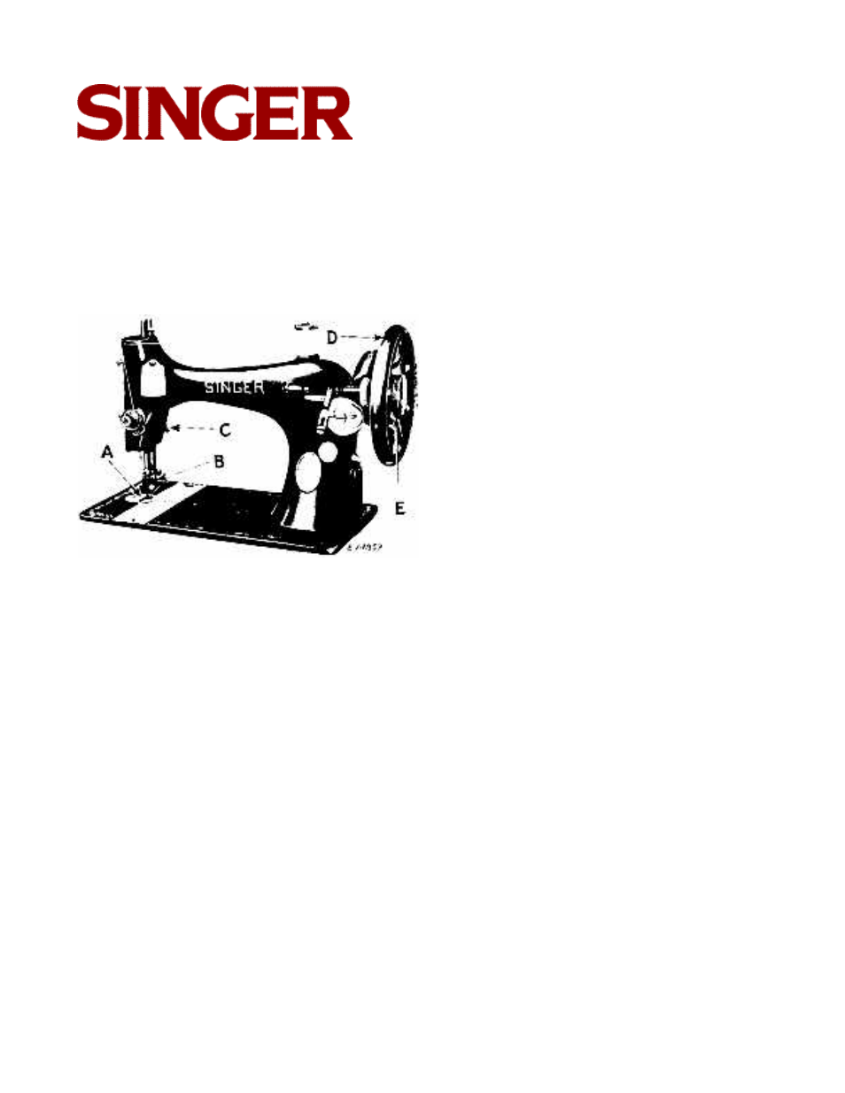 Instructions for operating the machines | SINGER 127-3 & 128-3 User Manual | Page 4 / 26
