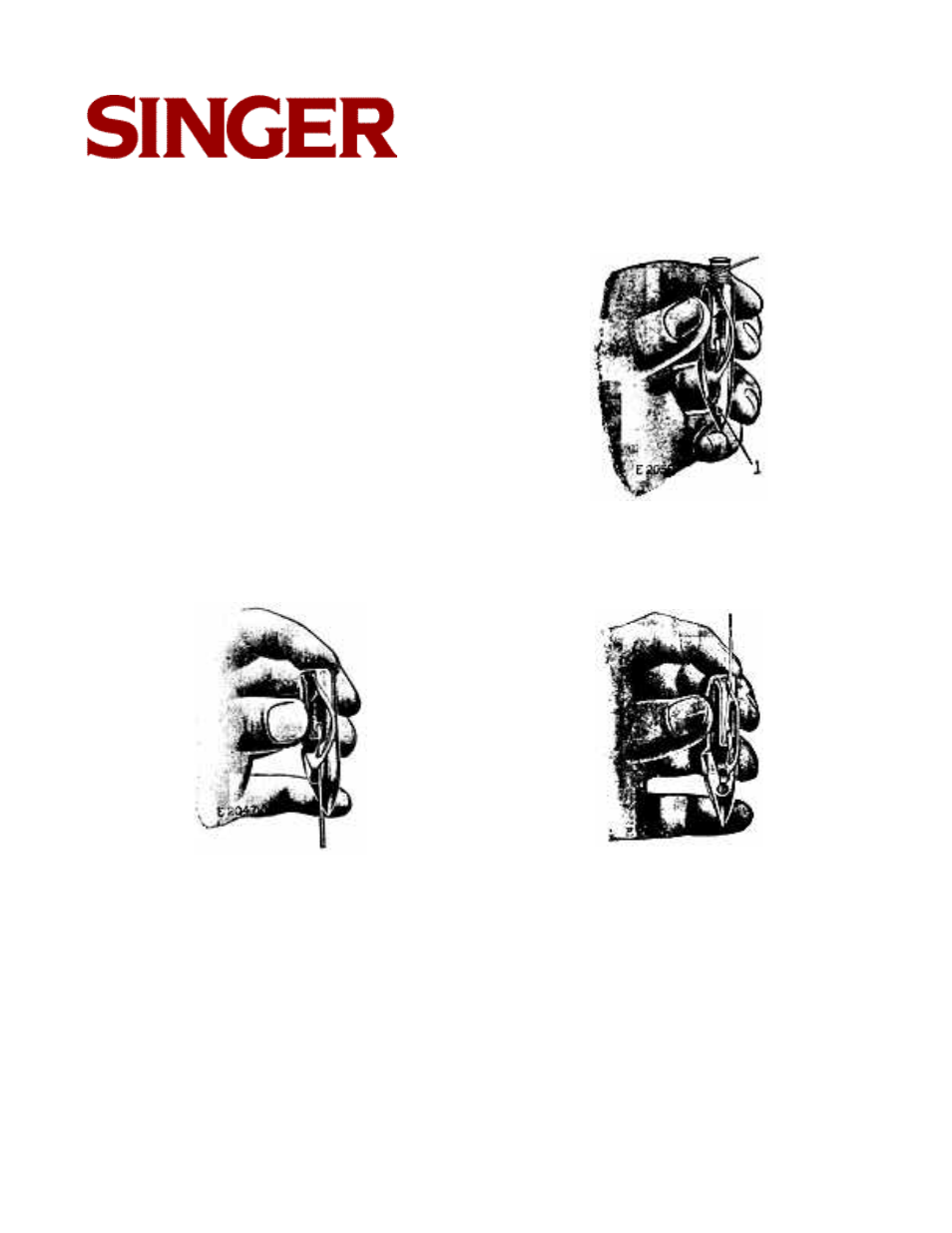 To thread the shuttle | SINGER 127-3 & 128-3 User Manual | Page 7 / 26