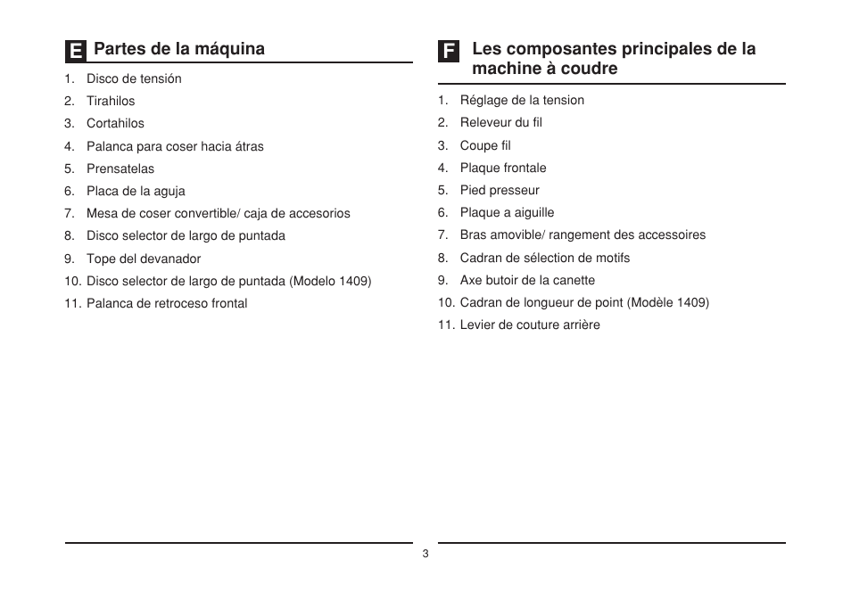 SINGER 1408 User Manual | Page 10 / 62