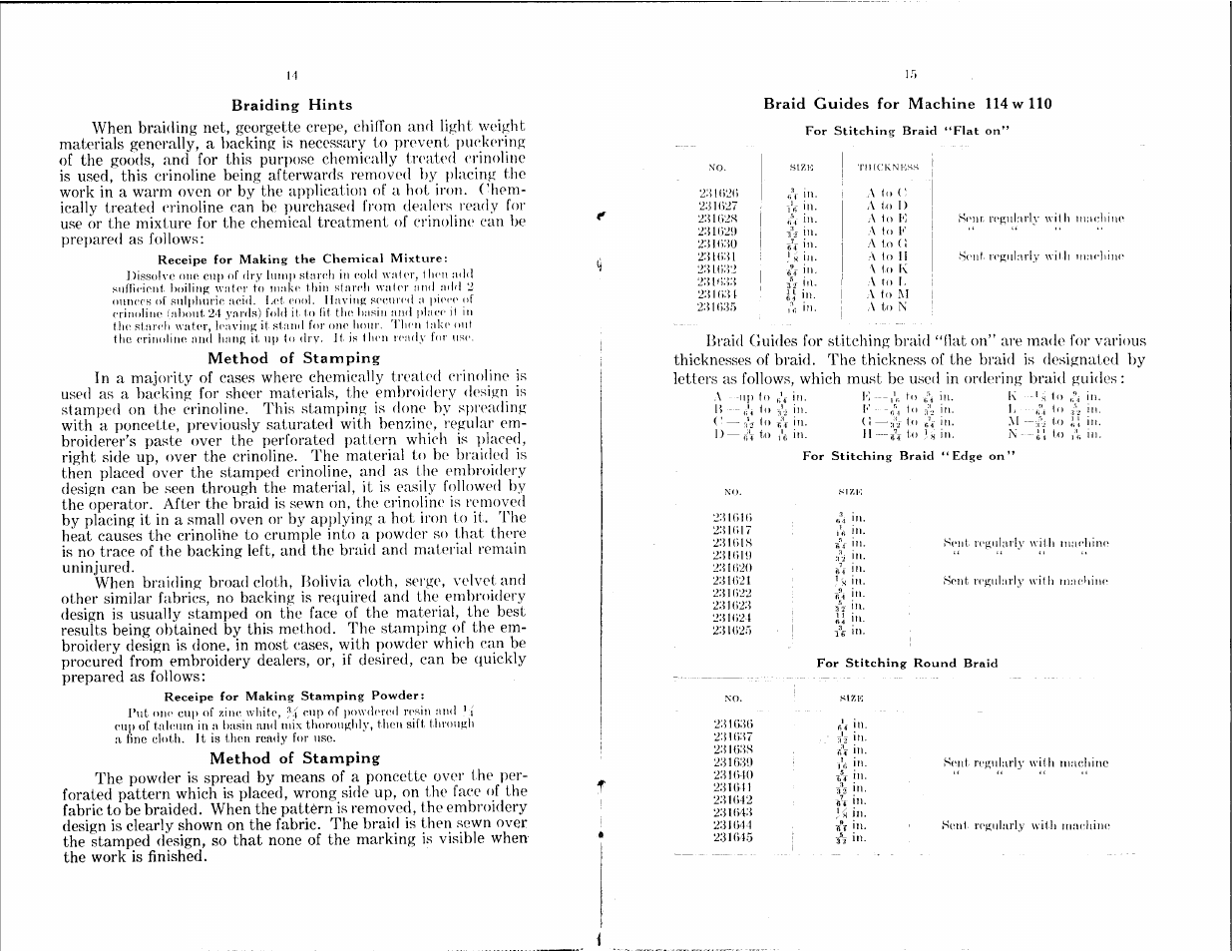 SINGER 114W110 User Manual | Page 9 / 14