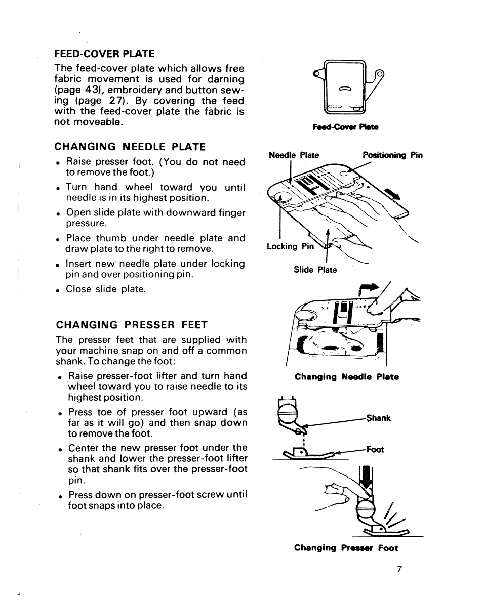 SINGER 1021 User Manual | Page 11 / 56