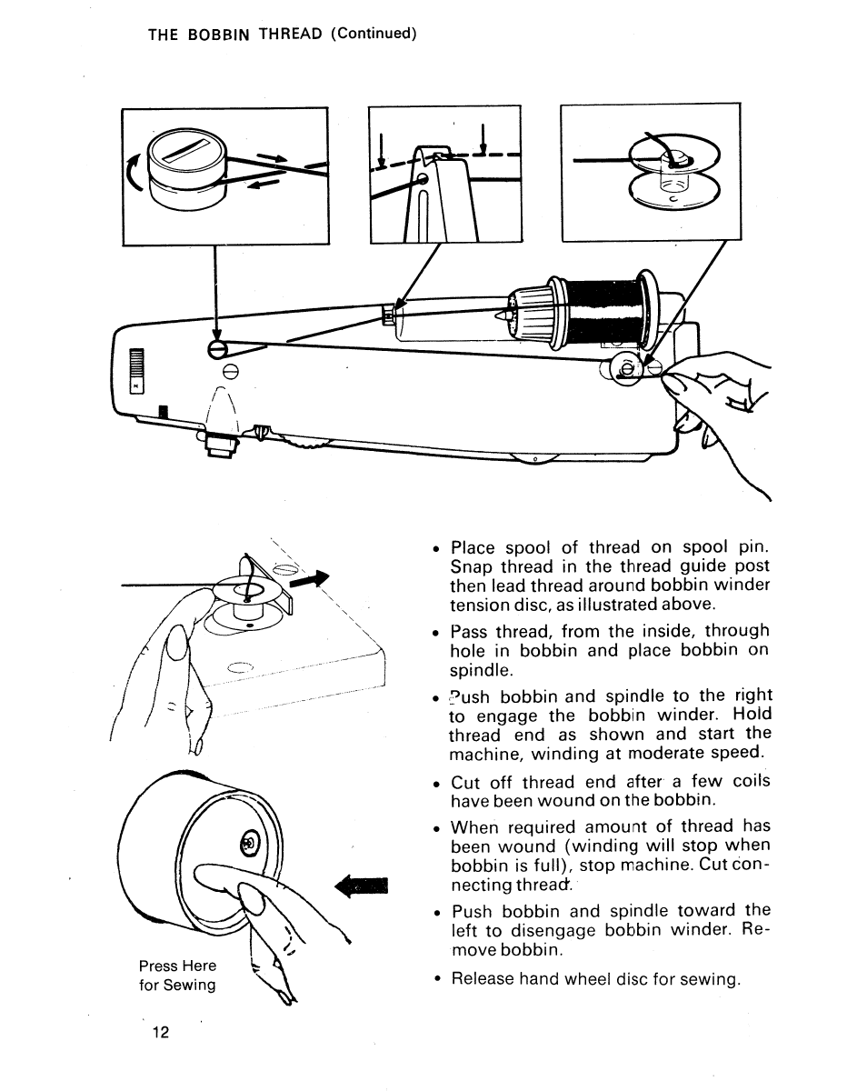 SINGER 1021 User Manual | Page 16 / 56