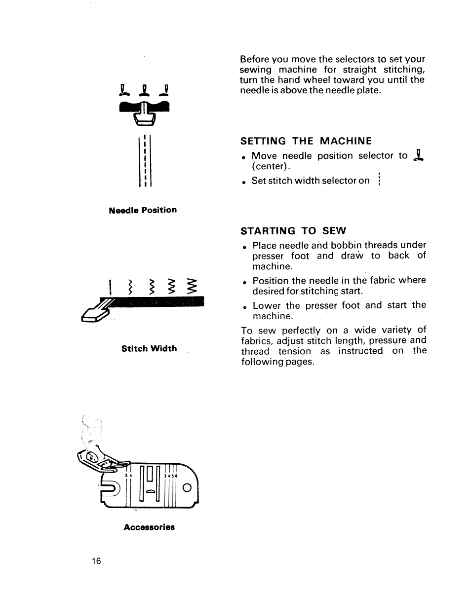 1 i j | SINGER 1021 User Manual | Page 20 / 56