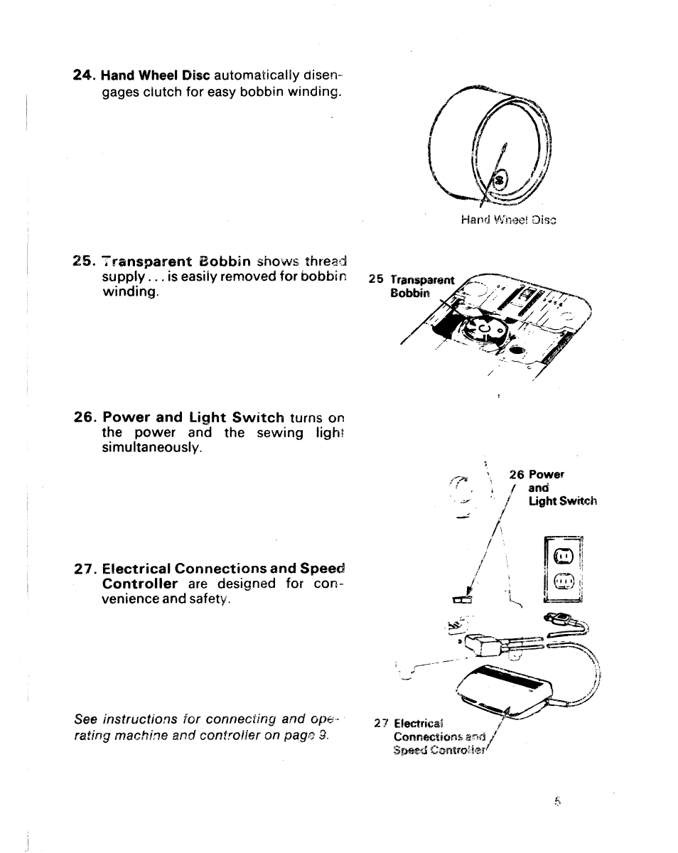 SINGER 1021 User Manual | Page 9 / 56