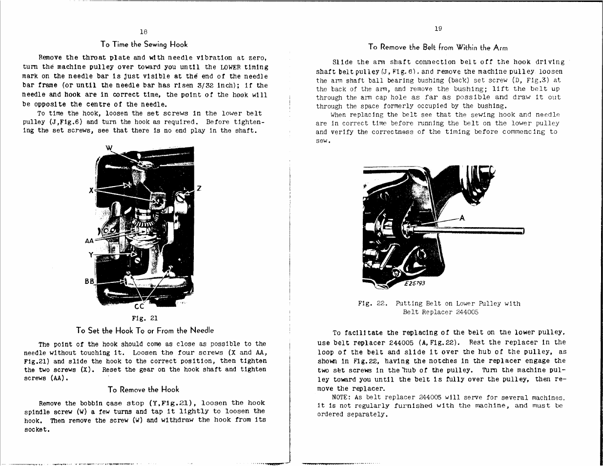 SINGER 143G2 User Manual | Page 11 / 12