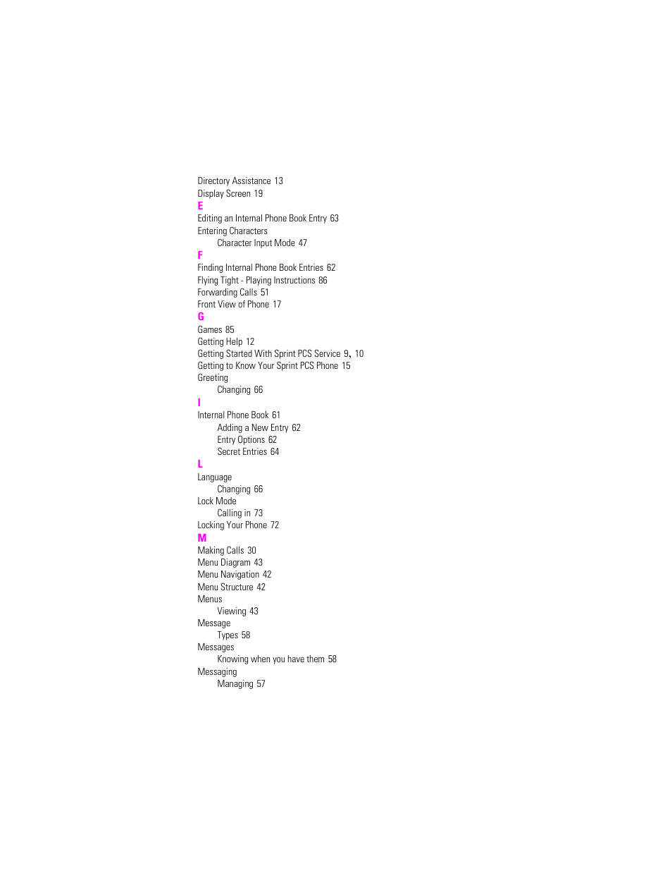 Samsung SPH-N240 User Manual | Page 116 / 118
