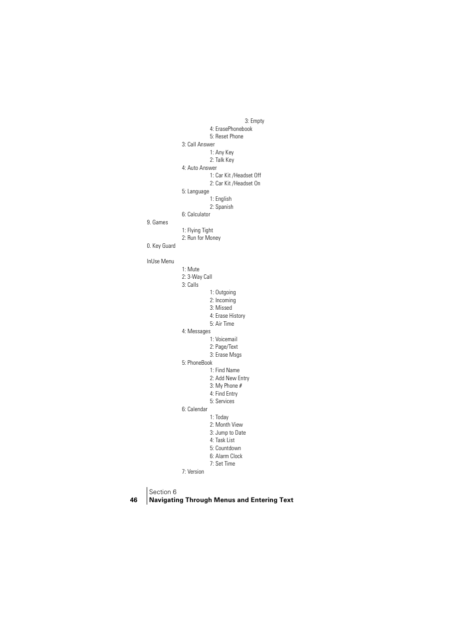 Samsung SPH-N240 User Manual | Page 46 / 118