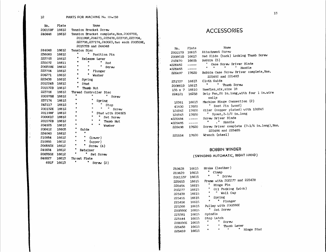 Bobbin winder | SINGER 111W150 User Manual | Page 6 / 24
