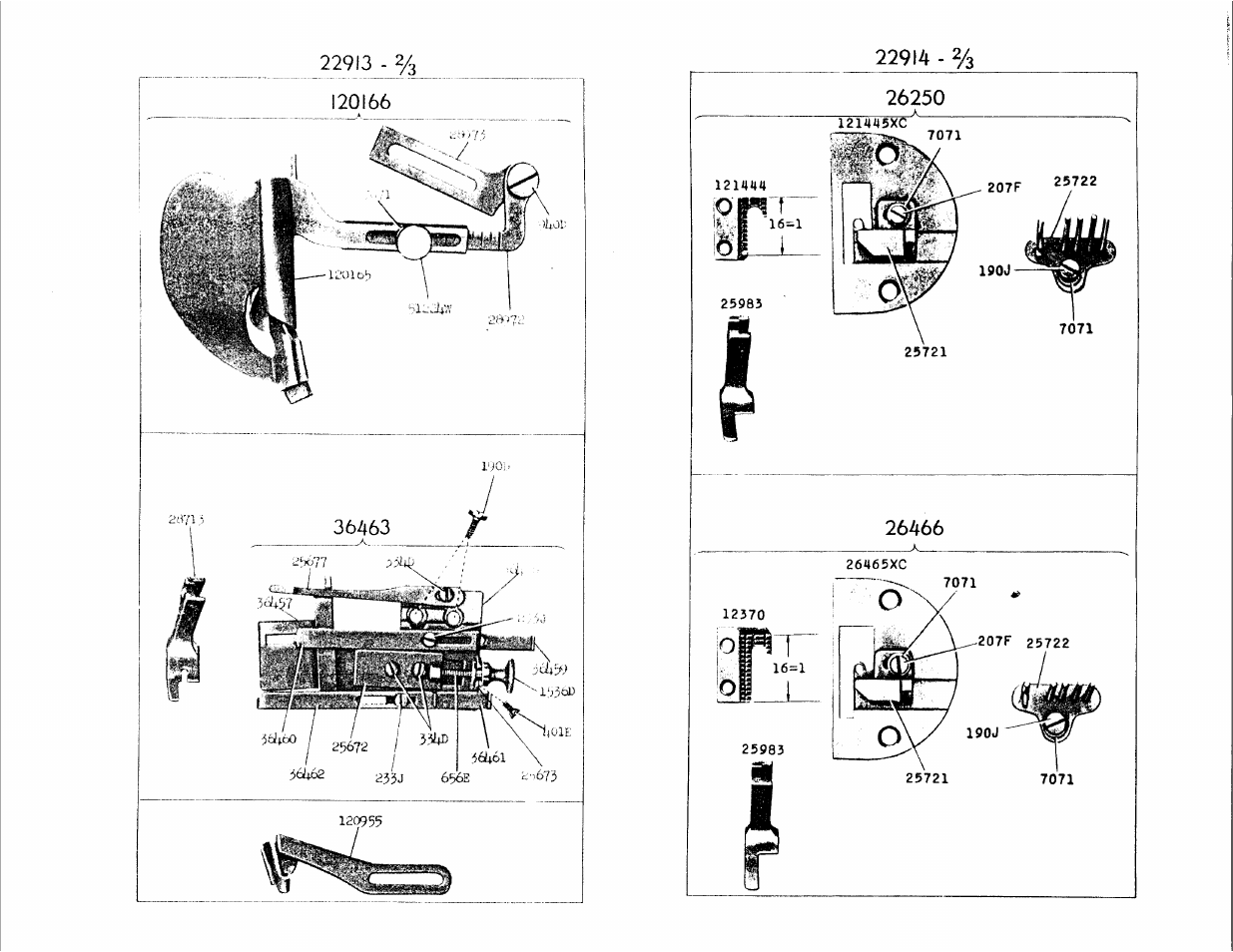 22914 - 2/з | SINGER 1300-2 User Manual | Page 34 / 54