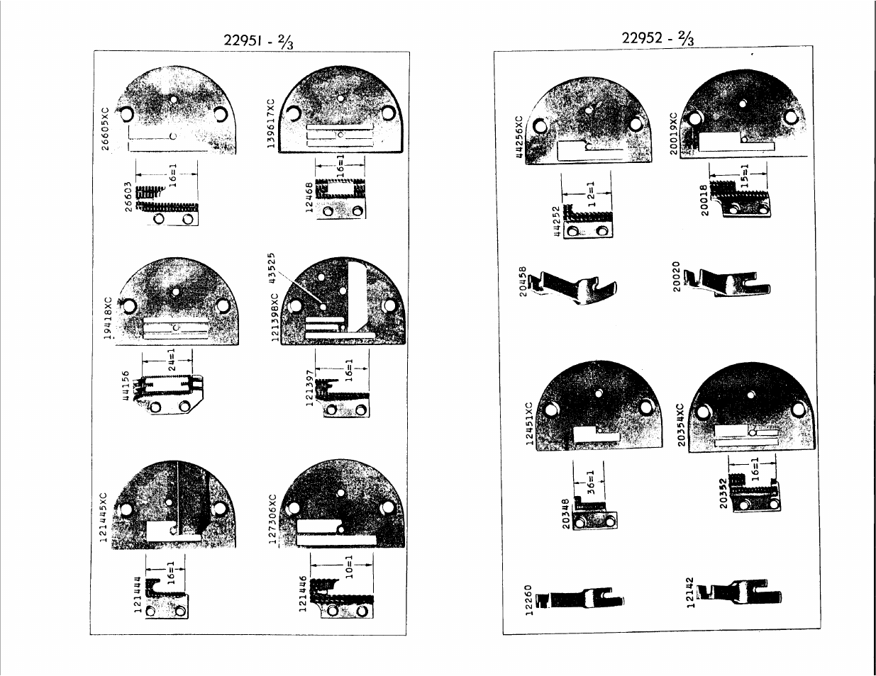 SINGER 1300-2 User Manual | Page 53 / 54