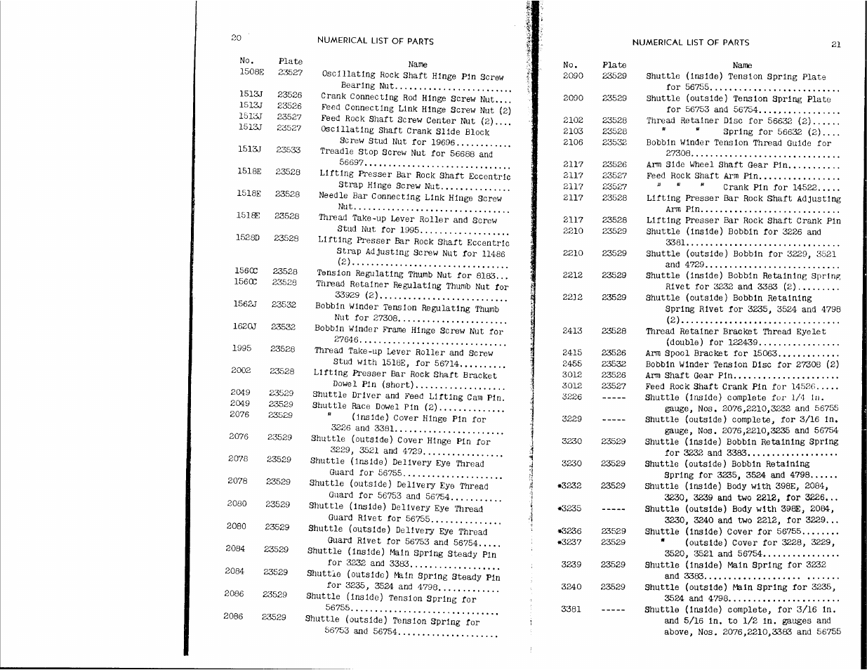 SINGER 11-30 User Manual | Page 11 / 19