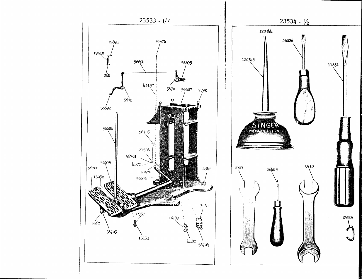 SINGER 11-30 User Manual | Page 19 / 19