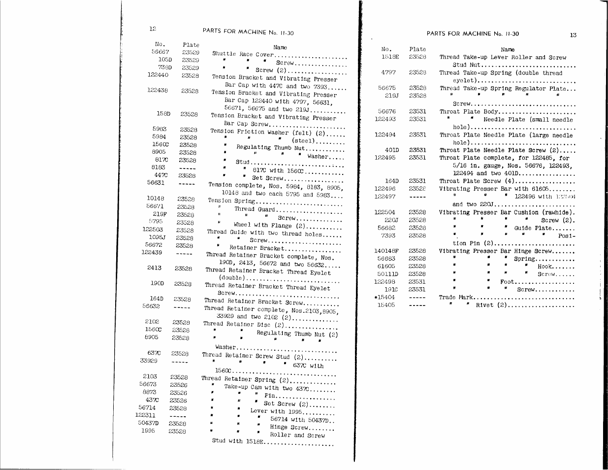 SINGER 11-30 User Manual | Page 7 / 19