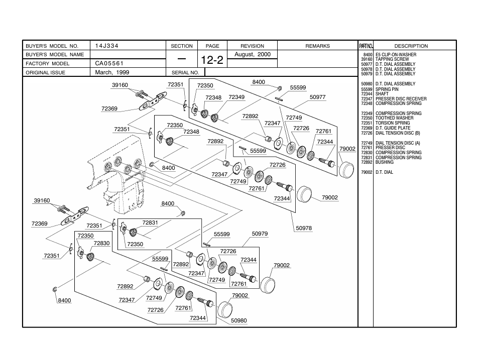 SINGER 14J334 User Manual | Page 14 / 16