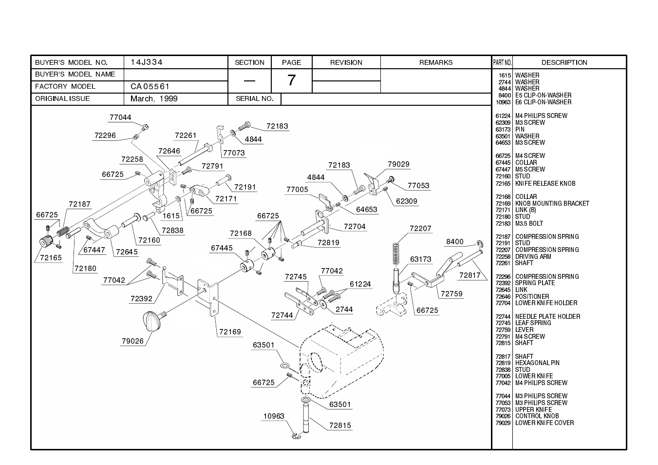 SINGER 14J334 User Manual | Page 8 / 16