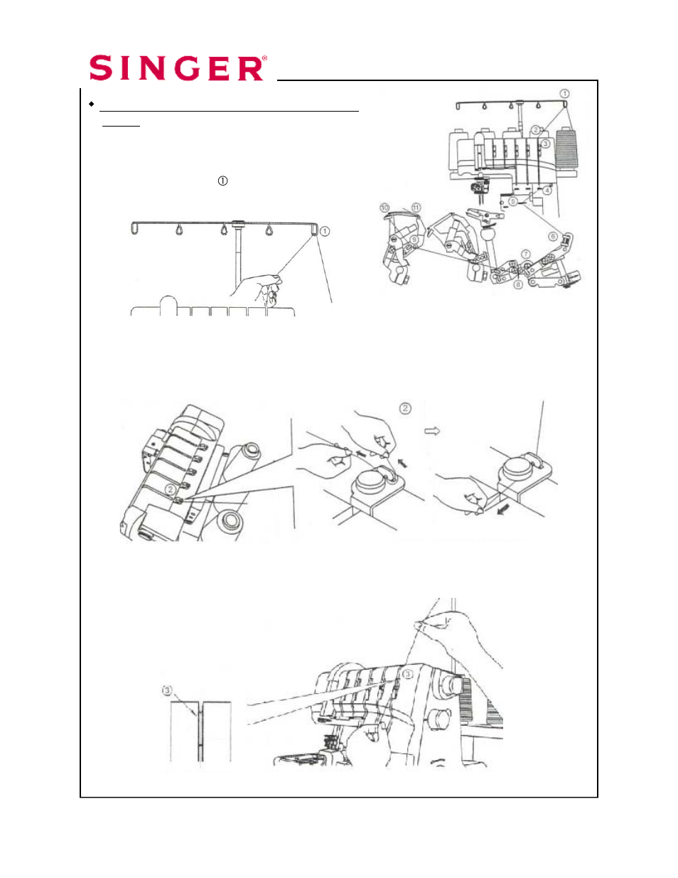 SINGER 14T968DC User Manual | Page 10 / 109
