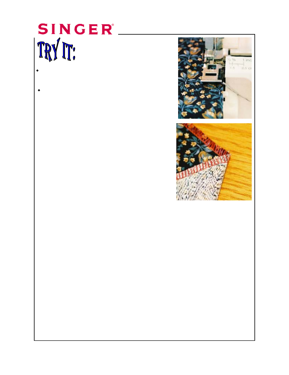 SINGER 14T968DC User Manual | Page 30 / 109